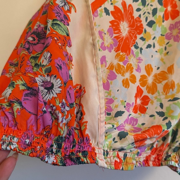 Free People Tied To You Tank in the "Fiesta Combo" colorway. - Picture 9 of 11